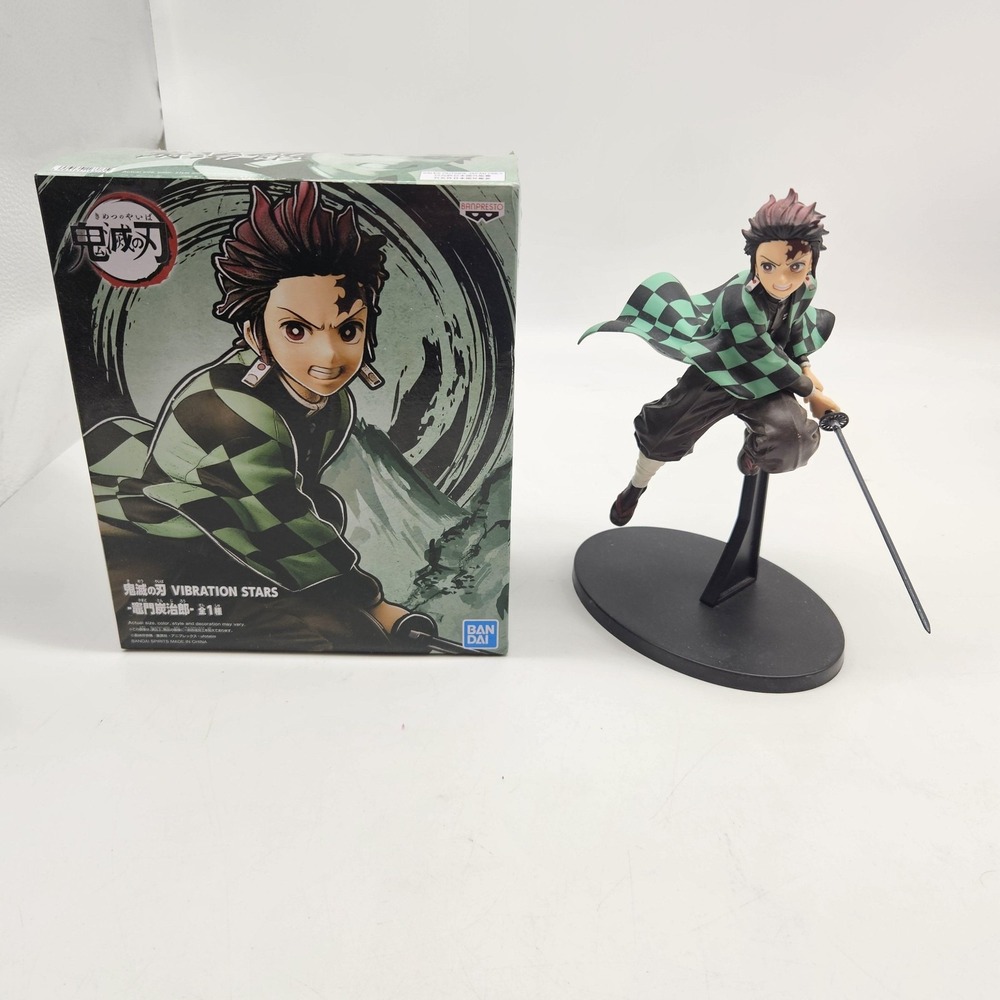 Demon Slayer Tanjiro Kamado Vibration Stars Anime Figure Statue Bandai With Box